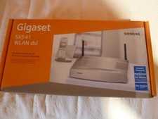 SIEMENS GIGASET SX541 WLAN dsl - 54 Mbit Modem Router neuwertig in OVP