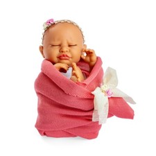 Babypuppe Berjuan Poppy Doll • Weichkörper-Puppe 35 cm • Nachtlicht & Spieluhr