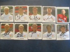 10 Sticker PANINI Bundesliga VfB Stuttgart 1893  2006 / 2007 signiert ungeklebt