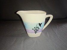 Villeroy & Boch, Yvonne Milchkrug handbemalt, altes Dekor Steingut 4304/3