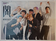 Monsta X / GOT7 2019 BRAVO German Poster A3 42 x 28 cm RARE K-Pop Music Band