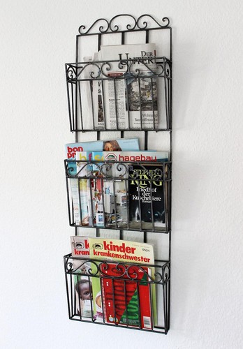 Wandregal zeitungsständer - wandregal,