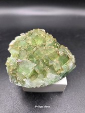 Fluorit Zonar grün gelb aus