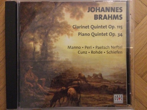Klarinetten quitett op - cd:,