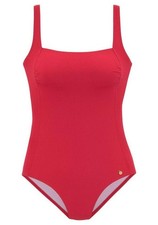 Marken Damen Bademode Badeanzug Einteiler Gr. 40 E rot