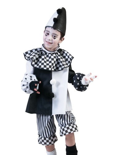 Pierrot pedrolino kostüm - pedrolino,