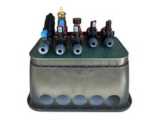 PE Rohr, Kopfstation