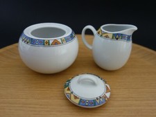 Walbrzych Poland Porzellan Milchkännchen Zuckerdose