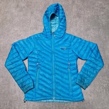 Mountain Hardware Daunenjacke Damen Blau XS UK 6