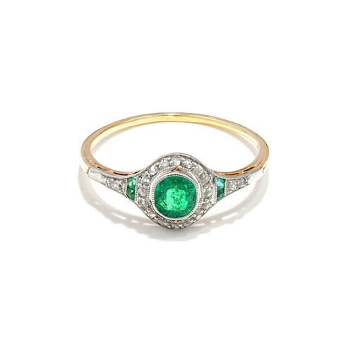 Art deco ring 585 gelbgold - art,