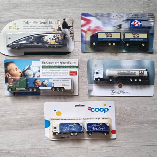 Werbemodell konvolut lkw - werbemodell-konvolut,