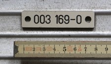 Original Lokschild Innenschild Schlüsselschild Pertinax Dampflok 003 169-0