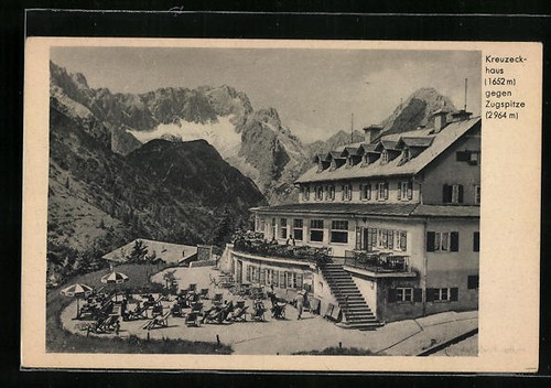 Künstler garmisch - künstler-ak,