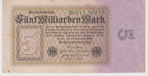 Notgeld milliarden mark - notgeld,