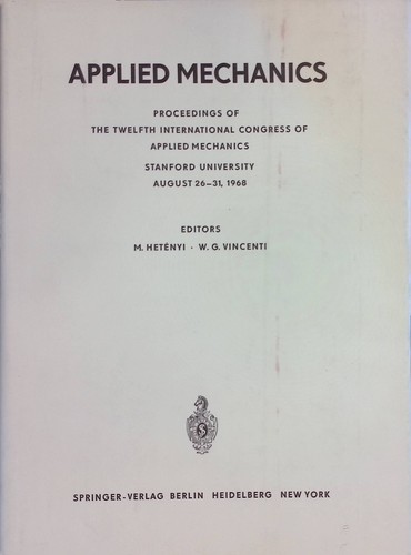 Applied mechanics proceedings - applied,
