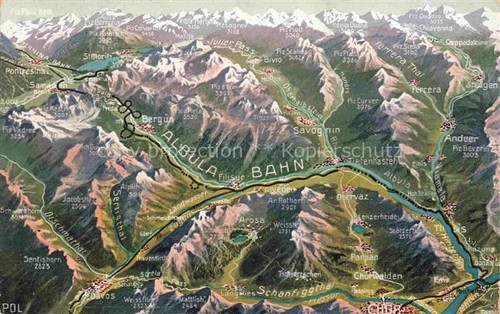 Albulabahn berguen - albulabahn, gr