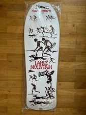 Powell & Peralta Lance Mountain 2017 White Reissue Deck Bones Brigade Series 9