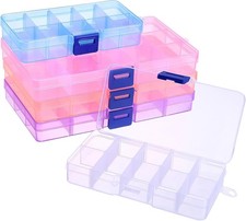 Transparente Plastikschachteln