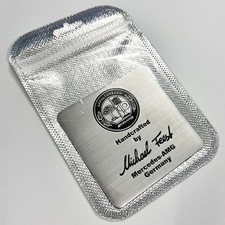 1X Auto Zubehör Handcrafted Aufkleber Für Mercedes Benz AMG Embleme 65x65 mm NEU