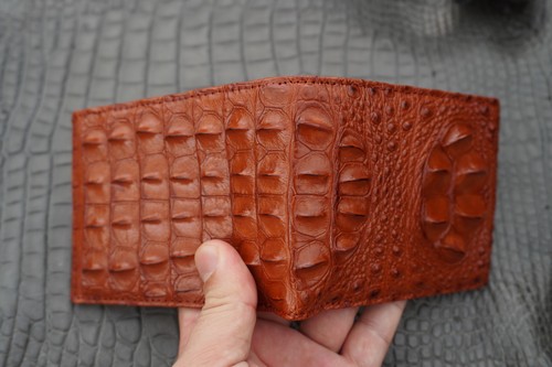 Double side cognac - side, genuine