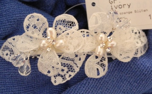 Neu toller haarspange ivory - neu*, /