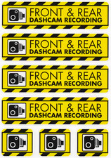 7 x Front und Heck Dashcam