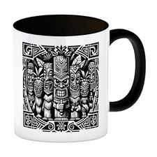 Tiki Figuren Kaffeebecher in