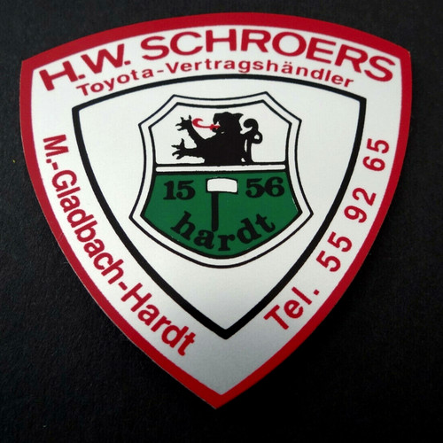 Werbe aufkleber toyota - werbe-aufkleber,