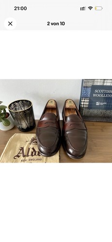 Alden 6754 lhs penny loafer - alden,
