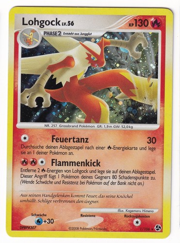 Lohgock 106 holo - 1/106,