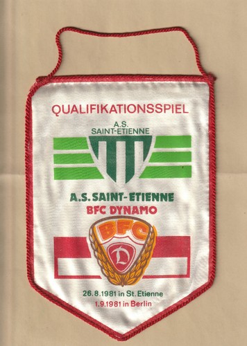 Ddr fußball wimpel - bfc, dynamo