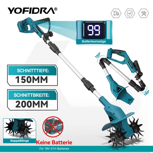 18v akku bodenhacke motorhacke - 18v,