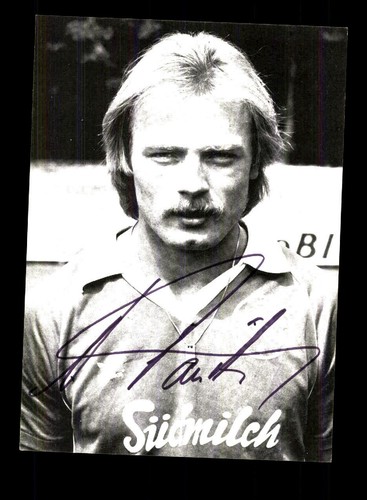 Klaus täuber autogrammkarte - täuber,