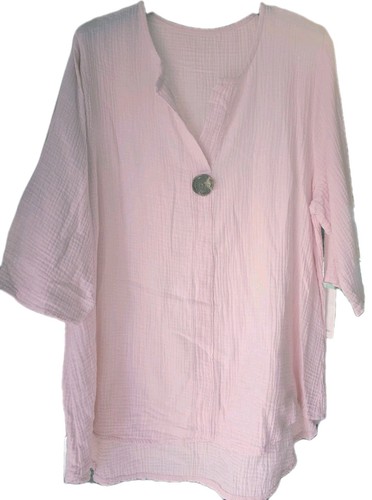 100 baumwollbluse mit halbarm - 100%,