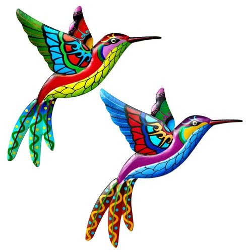 Kolibri deko wand vögel - kolibri,