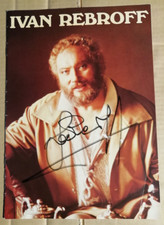 IVAN REBROFF - TOURHEFT mit ORIGIGINAL  AUTOGRAMM - ca. 1979/1980