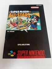 Super Mario Allstars Anleitung Spielanleitung / Manual Super Nintendo SNES