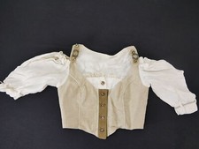 Traditional bodice with lace