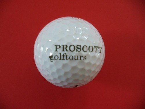 Golfball mit logo proscott - golfball,