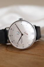Nomos Metro 38 Datum Gangreserve 1101 Original Papiere + Box 37mm, 2017