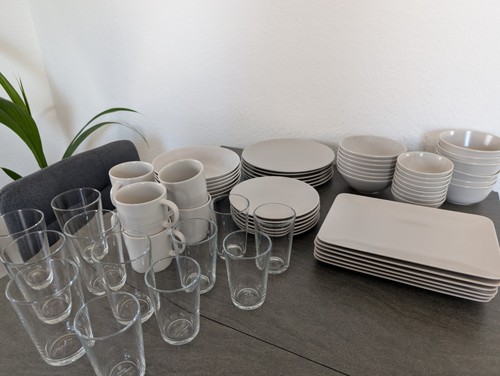 Geschirr set ikea dinera und - set,