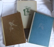 Dr. Wolfgang Makatsch - 3 Bücher "Die Vögel..." 1955-57, Neumann Verlag Radebeul