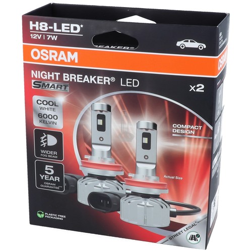 Osram led car - h8, night