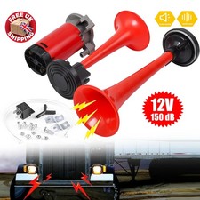 1x Drucklufthorn 12V 2 Klang