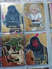 252 Karten Lego Star Wars Traiding Cards Serie 4.4x Goldkarten,XXL Karte