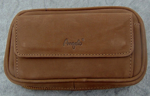 Leder pfeifentasche angelo - leder,