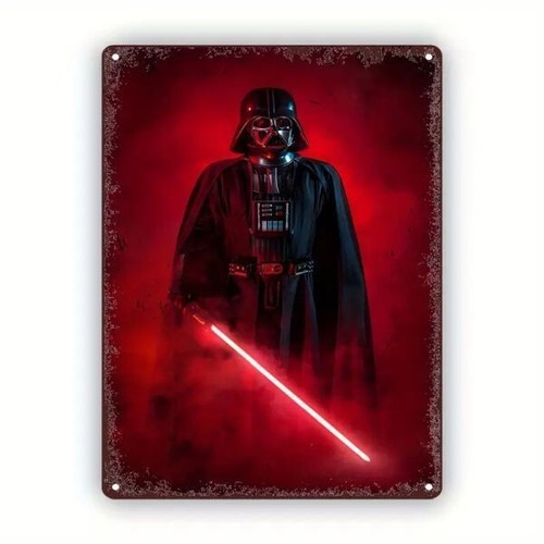 Blechschild star wars darth - blechschild,