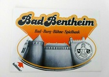 Souvenir-Aufkleber Bad