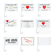 Autoschmuck Autofahne Just