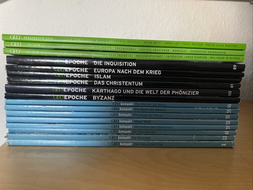 Geo epoche zeitschriften set - epoche,
